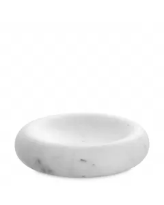 Lizz Small White Marble Bowl